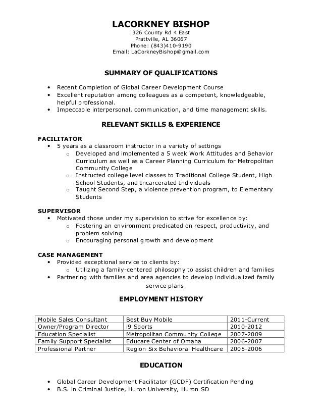 functional resume template free