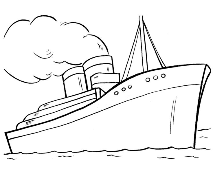 titanic ship coloring pages sketch coloring page