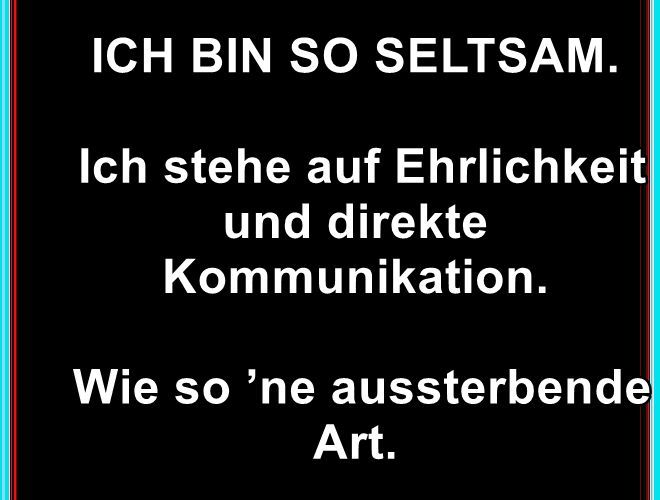 Ich stehe auf dicke