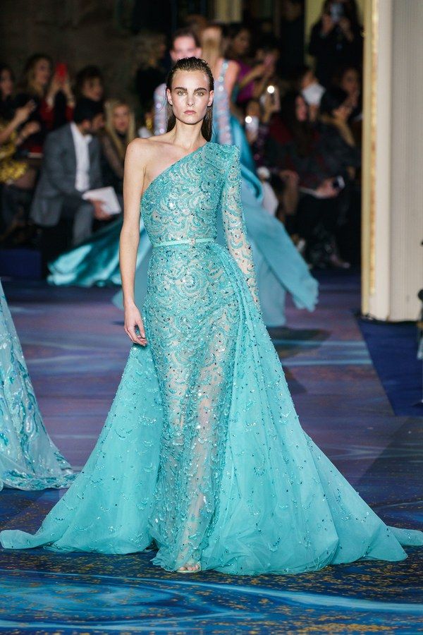 Zuhair Murad Spring 2019 Couture Fashion Show In 2019 Modă