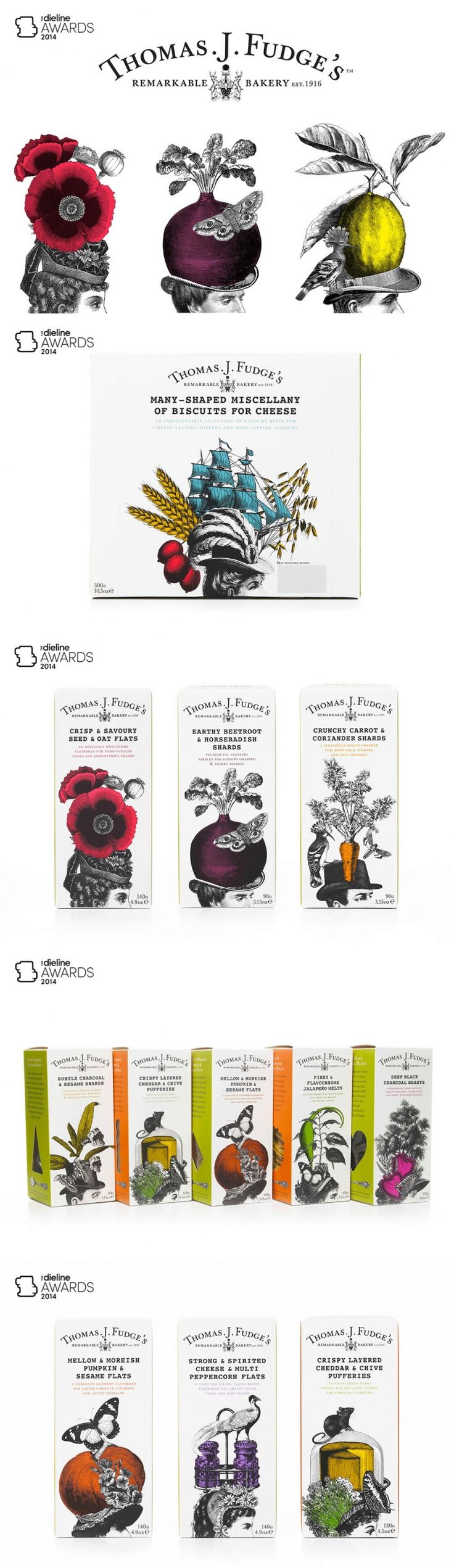 The Dieline Awards 2014: Prepared Food, 3rd Place – Thomas J Fudge — The Dieline | Packaging & Branding Design & Innovation News