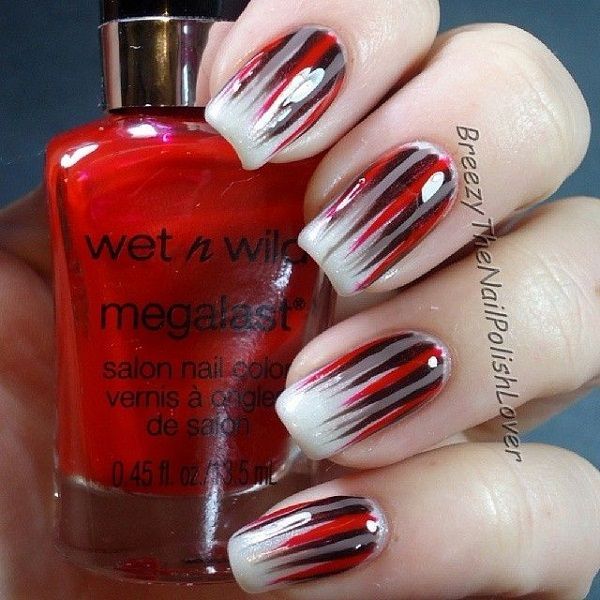Let your nails give a statement with this powerful Ombre