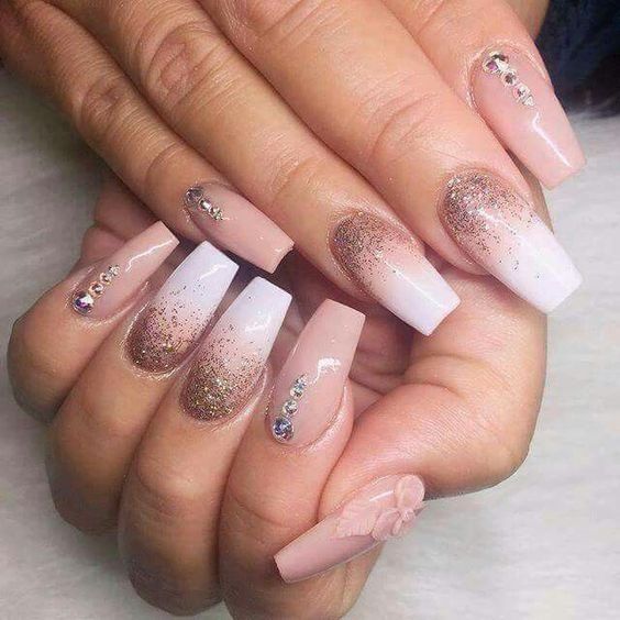 Long Acrylic Coffin Nails Art Ideas Trending Summer 2018