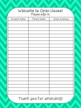 school open house sign in sheet printable timiz conceptzmusic co
