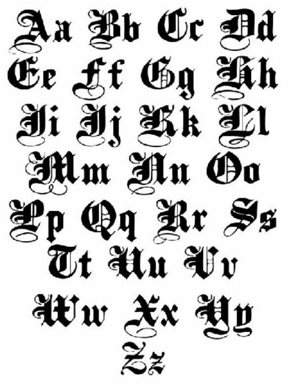Шрифт: Romantica script