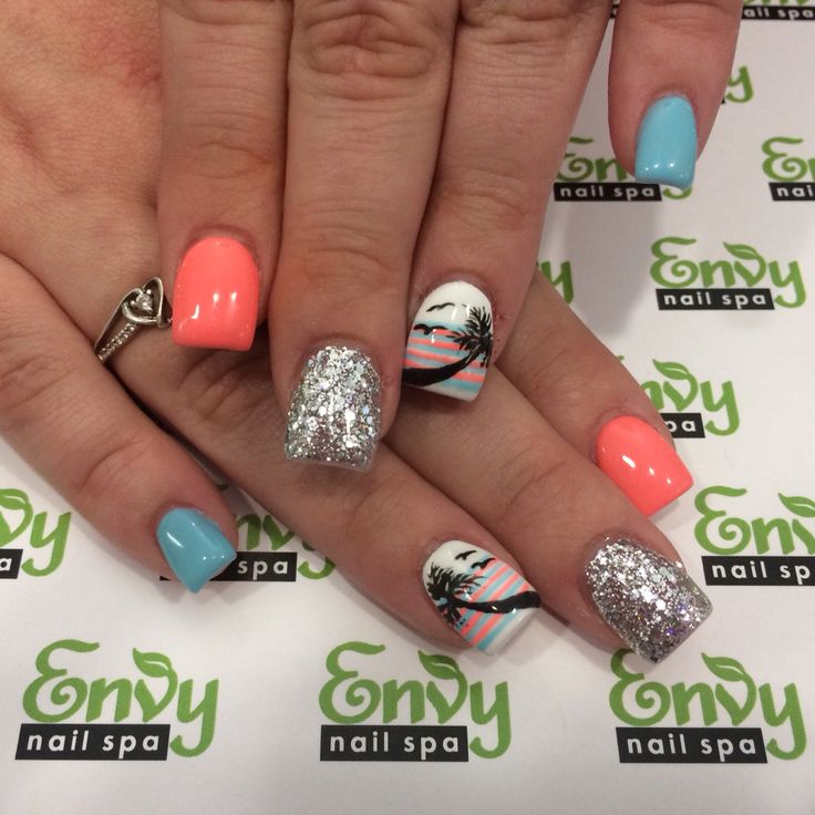 Best 25+ Palm Tree Nails Ideas On Pinterest Palm Tree Nail Art Palm Tree, Sunset, Seagull Nails - Envy Nail Spa - Best 25+ Palm Tree Nails Ideas On Pinterest Palm Tree Nail Art