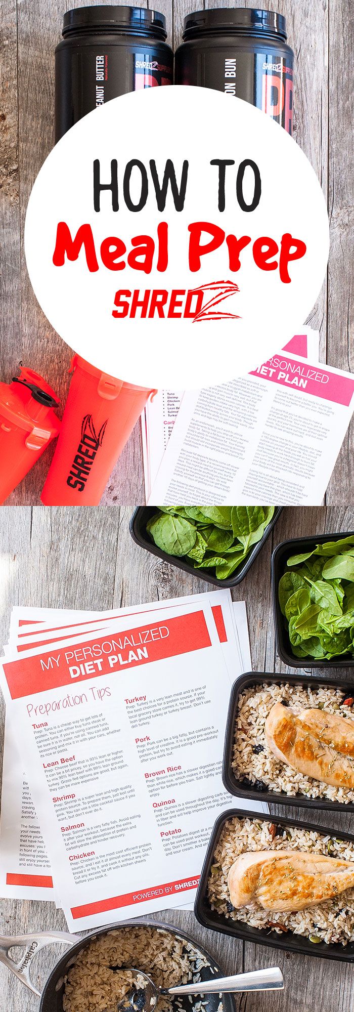 shredz meal plan