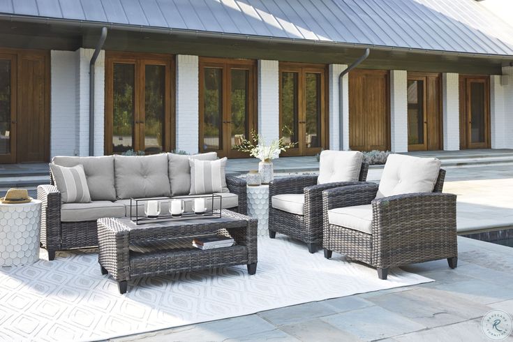 Beachcroft Beige Outdoor Sofa with Cushion in 2020 ... Beachcroft Beige Outdoor Sofa with Cushion in 2020 ... on Beachcroft Beige Outdoor Living Room Set id=21147