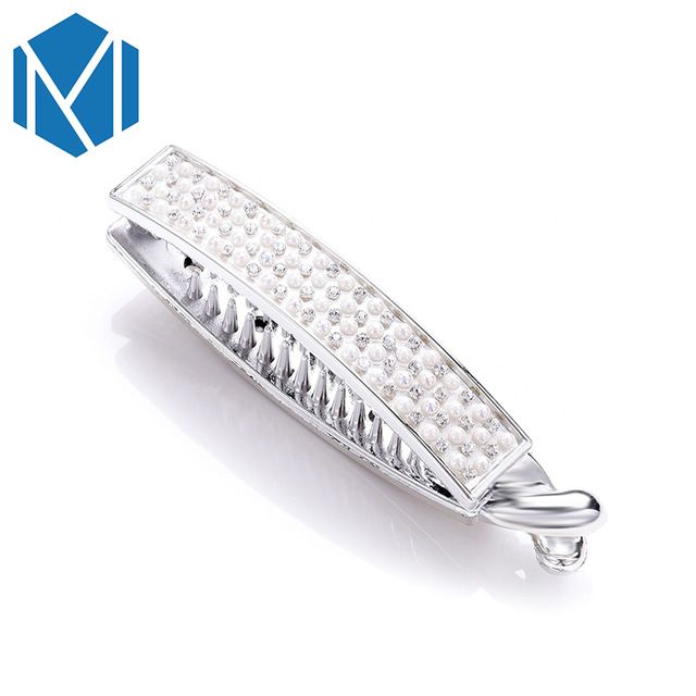 Crystal Hair Clip Women/'s Accessories Hairpin Barrette Rhinestone Banana