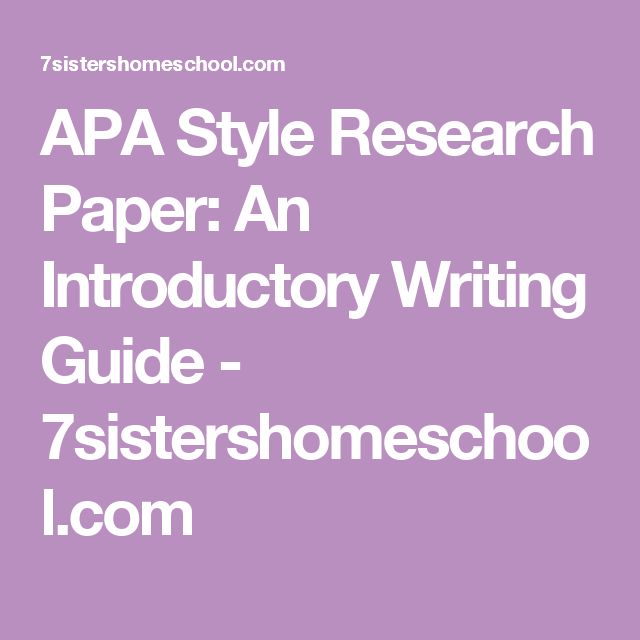 style research