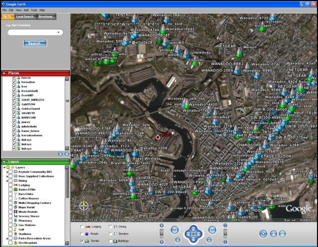 google earth live see satellite view of your house fly directly to your neighborhood