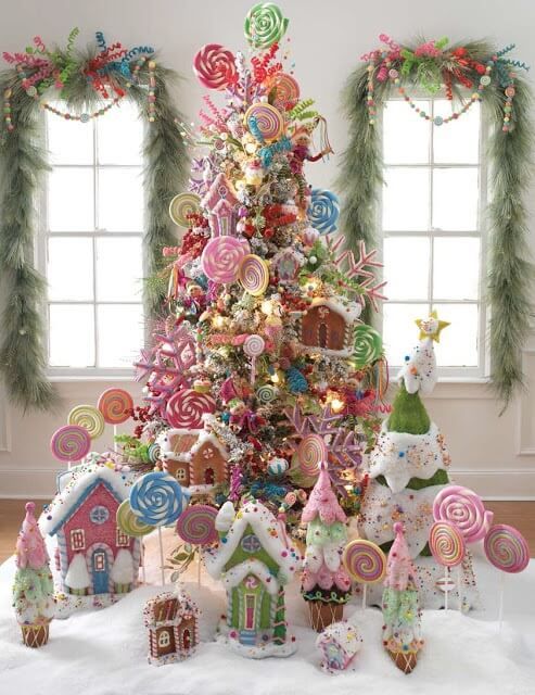 20+ Best Christmas Tree Ideas Christmas Pinterest Christmas Candy and Lollipop Christmas Tree | Beautiful Christmas Tree Decor Ideas - 20+ Best Christmas Tree Ideas Christmas Pinterest Christmas