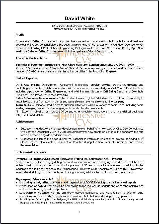 how to write a professional cv samples