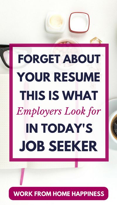 Are you looking to #workfromhome? Quit focusing all your efforts on your resume! Your resume alone won't help you land a #workathome job. Instead, today's employers are looking for this in job seekers. Learn how you can strengthen your #personalbrand and get your dream remote job.