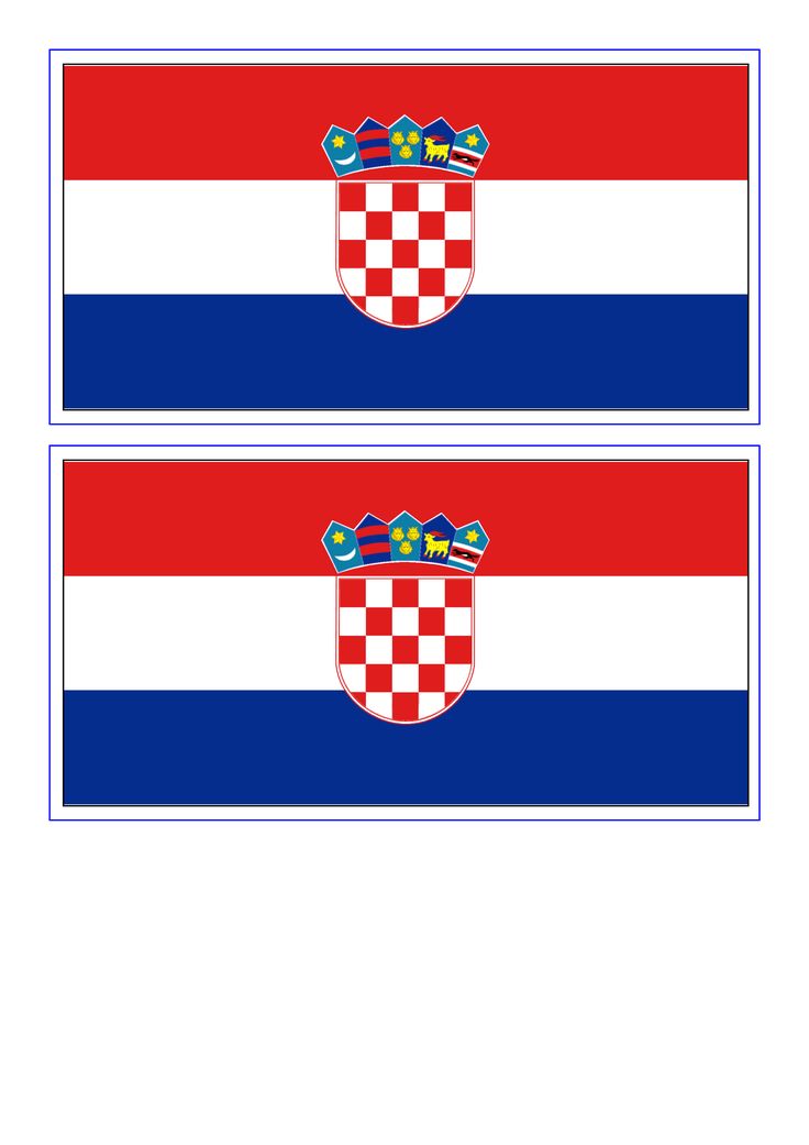 Croatia Flag Free Printable Croatia Flag Croatia Flag Free Printable Croatia Flag