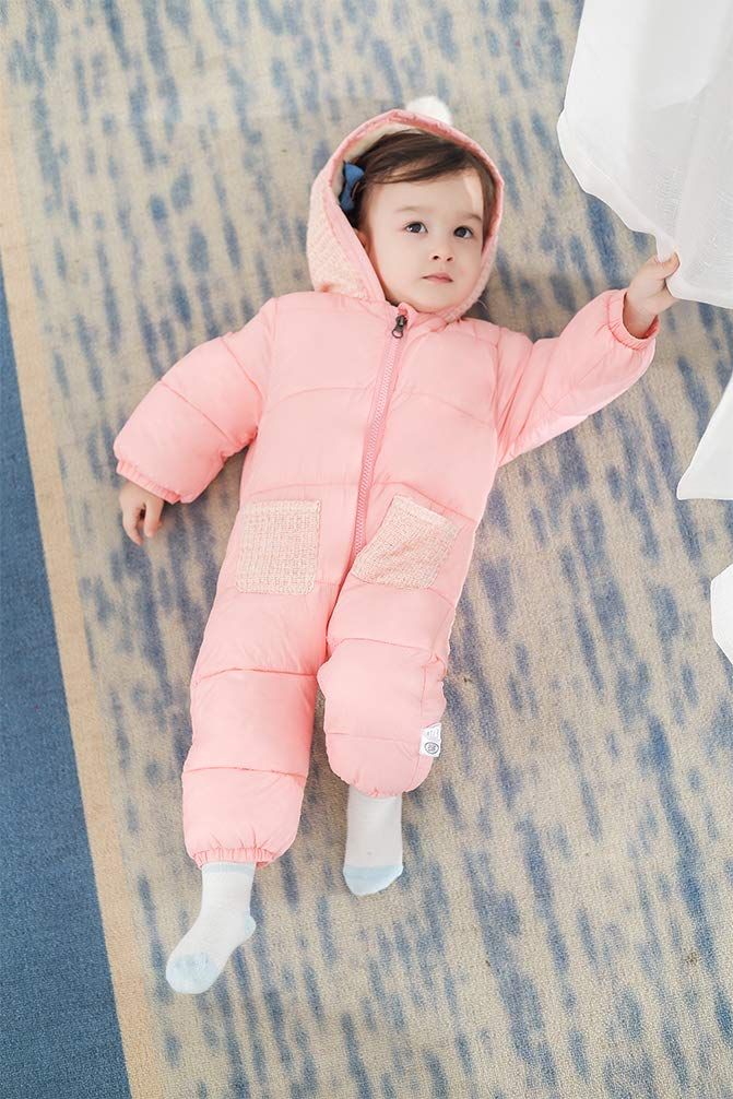 baby puffer snowsuit