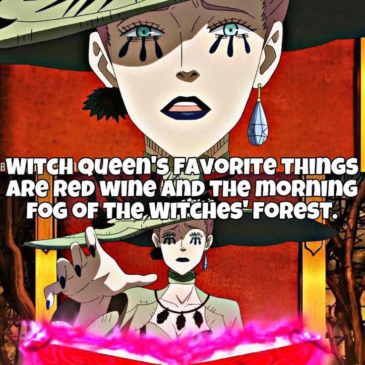 Pin by Axel alberto Reyes vega on black clover | Clover quote, Witch