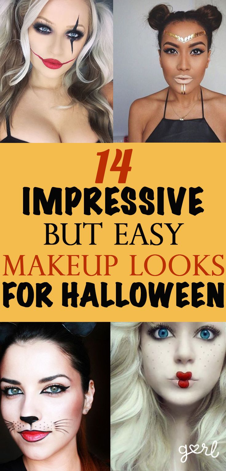 want to try some cool halloween makeup looks even if youre not a skilled makeup artist here are some easy makeup tutorials for beginners - Halloween Makeup For Beginners want to try some cool halloween makeup looks even if youre not a skilled makeup artist here are some easy makeup tutorials for beginners - Halloween Makeup For Beginners