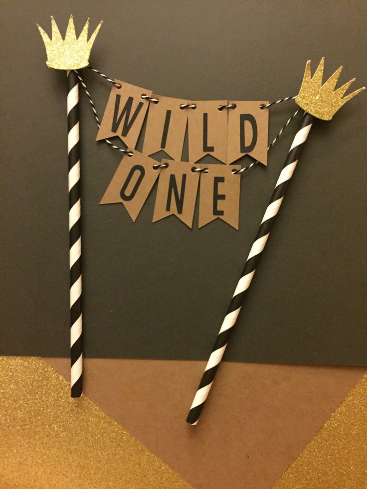 Wild One Cake topper/wild one cake bunting Topper/ wild one Etsy Wild One Cake topper/wild one cake bunting Topper/ wild one Etsy