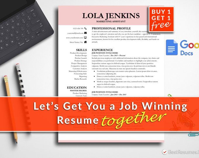 modern resume template google docs resume template instant download how to create a modern resume in google docs