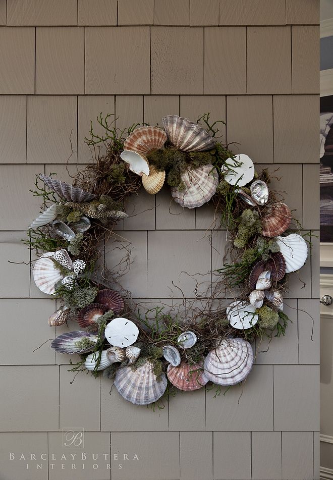 Shell Wreath Summer Shell Wreath Ideas Diy Shell Wreath Summer