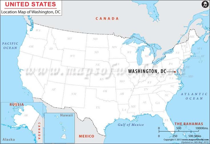 Where Is Washington DC District Of Columbia In USA Usa Karte 6d6cf7ed53b613ff9e223a1719102d79