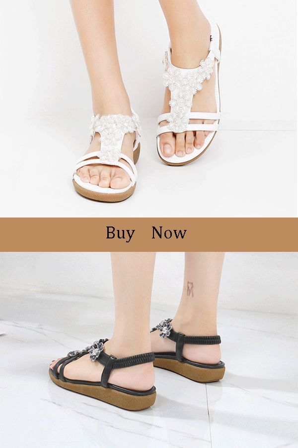 Sandals Appliques Elastic Band Wedge Heel Open Toe Ayakkabilar Kadin Kadin Modasi