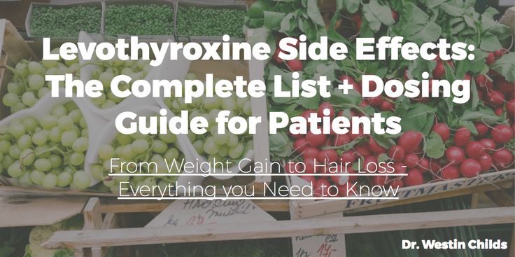 Levothyroxine Weight Gain Forum