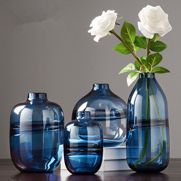 Size : M Vase Nordic Style Frosted Clear Glass Living Room Decoration Decorative Size : M Vase Nordic Style Frosted Clear Glass Living Room Decoration Decorative