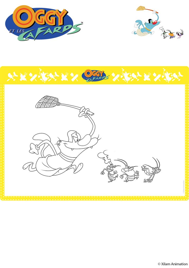 Pin by LMI KIDS on Oggy and the Cockroaches / Oggy et les Cafards
