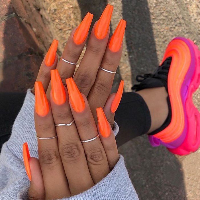Nails Nailsonfleek Pinknails Purplenails Bluenails Longnails