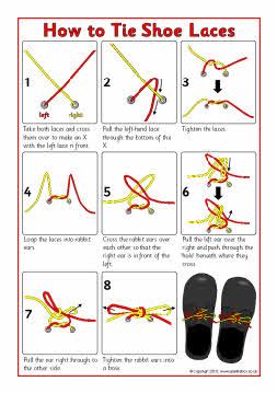 Shoe Tying Diagram For Kids Pdf Shoe Tying Diagram For Kids Pdf
