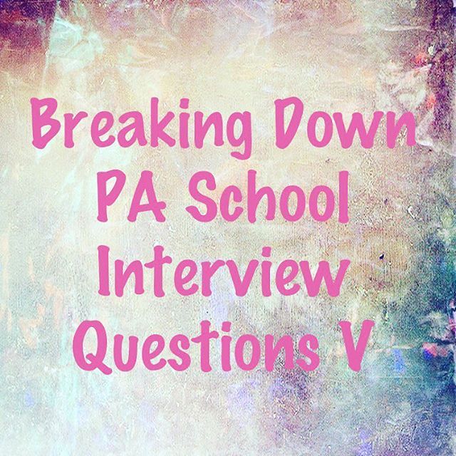 pa interview questions and answers