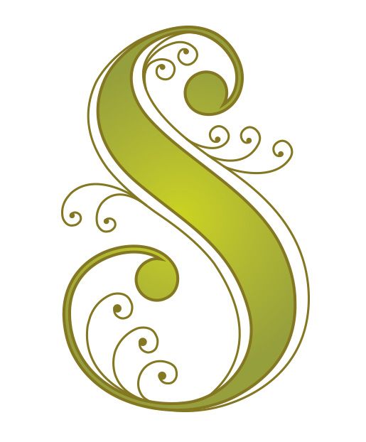letter a designed