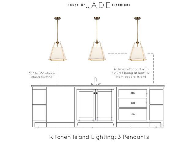 House Of Jade Interiors Bloglovin Kitchen Island Lighting Pendant Dimensions Kitchen Island Lighting Pendant, Pendant Lighting For Kitchen Island Length