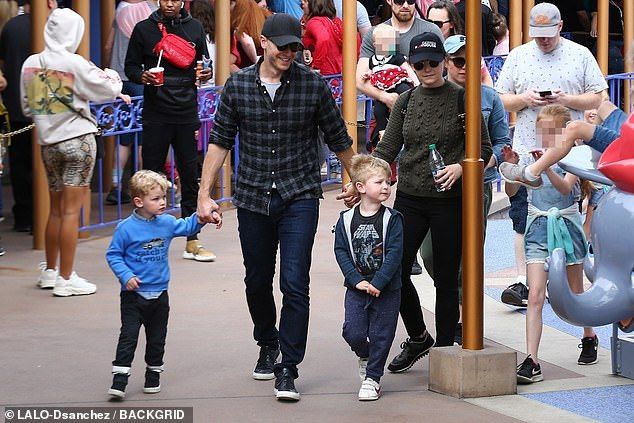 Ginnifer Goodwin & Josh Dallas enjoy family bonding day at Disneyland