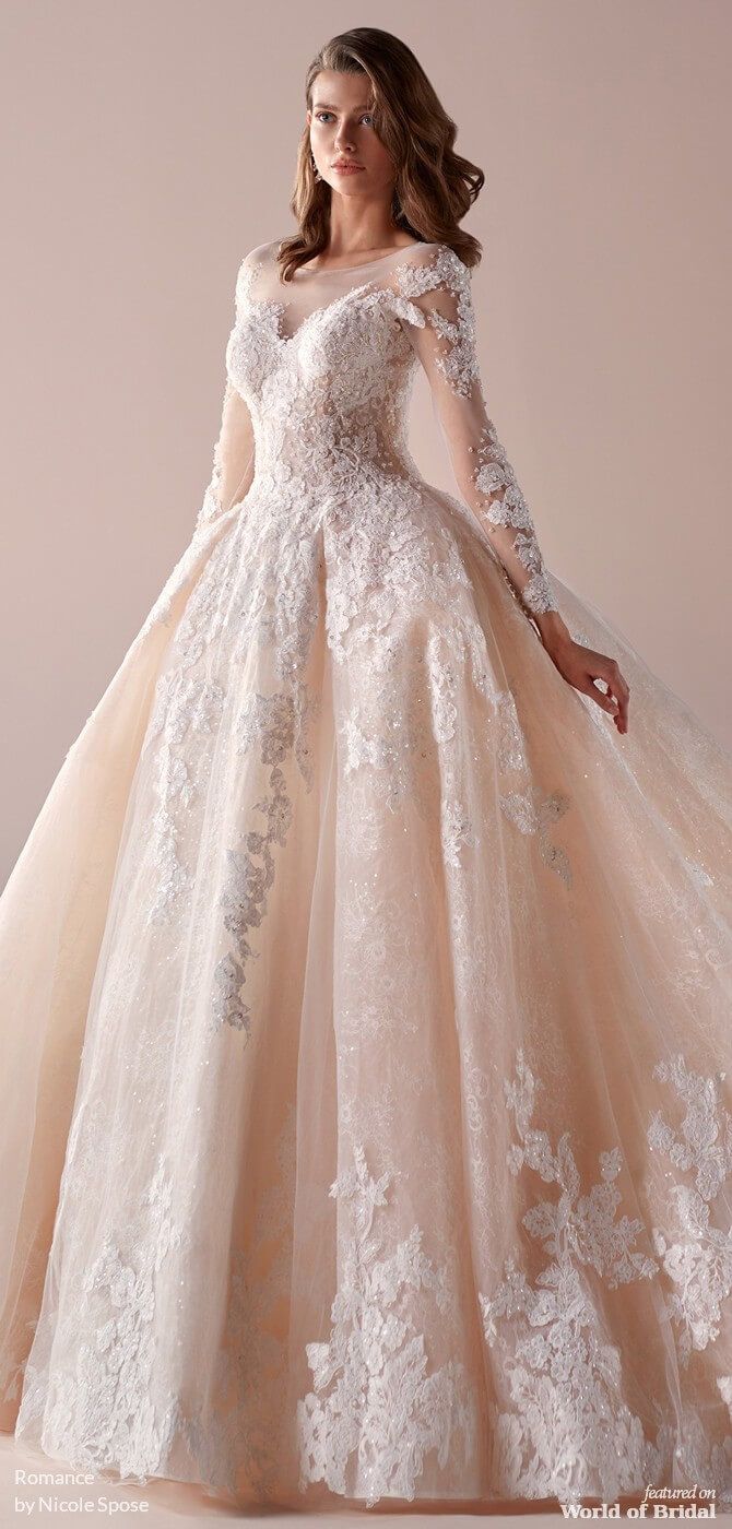 Princess Bride Dresses with Light Pink