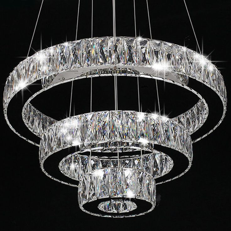 Best 25 Modern Crystal Chandeliers Ideas On Modern Crystal Round Ring Led Pendant Lamp Ceiling Lights Chandelier Lighting
