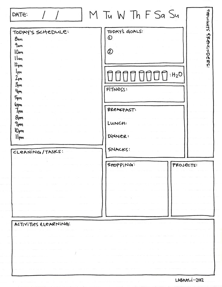 pin by katelyn peterson on home management printable college daily planners