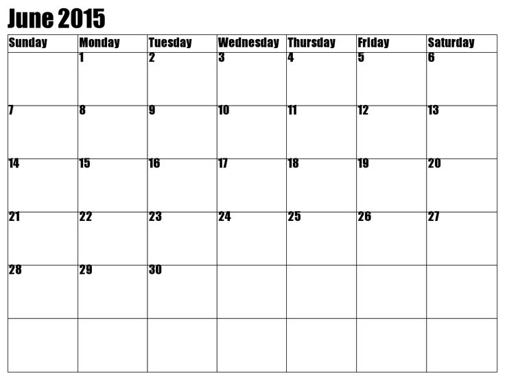 printable 2015 calendar june