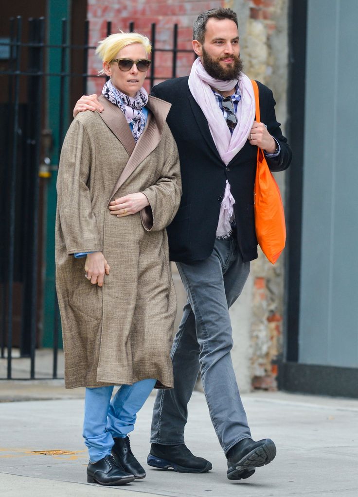 Tilda and Sandro Tilda swinton, Models 90s, Stylish couple
