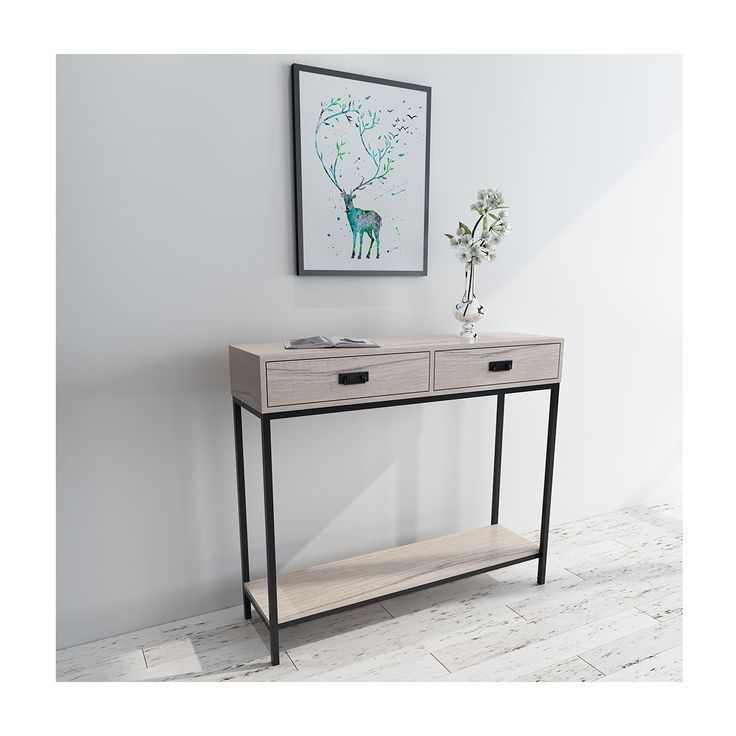 entryway console table with drawers farmhouse amazoncom roomfitters 2drawer console table low display shelf rectangle modern oak entryway table2 drawer kitchen dining entryway console table with drawers farmhouse amazoncom roomfitters 2drawer console table low display shelf rectangle modern oak entryway table2 drawer kitchen dining