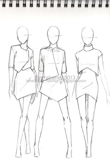 clothing sketches