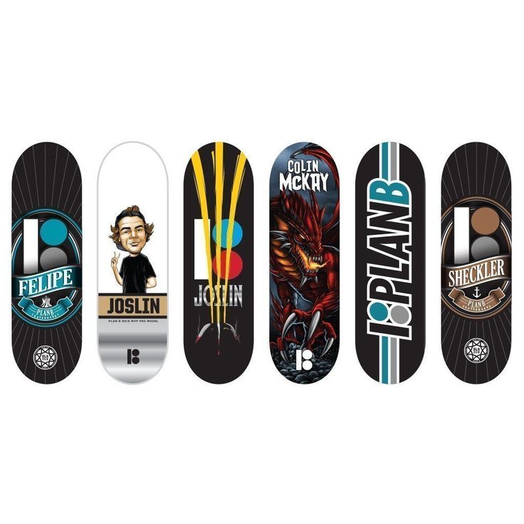 Tech Deck SK 8 Shop Bonus Pack 6 Planches Plan B