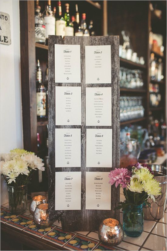 Relaxed And Stylish Cape Cod Wedding Cards Place Relaxed And Stylish Cape Cod Wedding Cards Place Pinterest Seating Chart