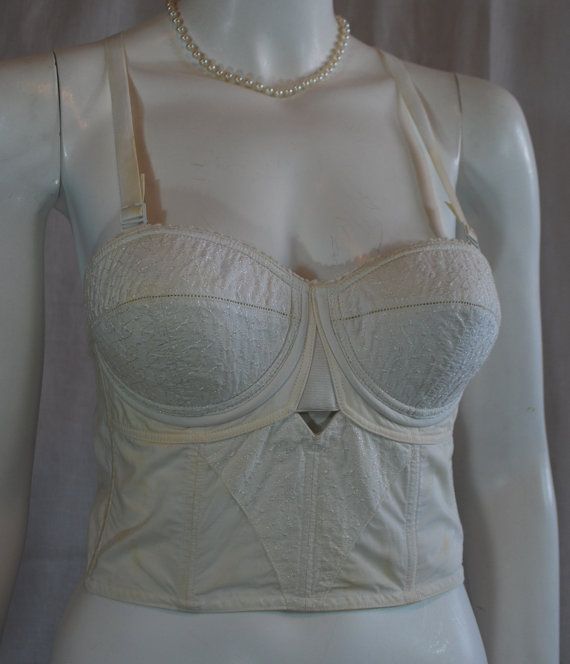 1950s Maidenform Prelude Long Line Bullet Bra Maidenform Vintage Bra Bra