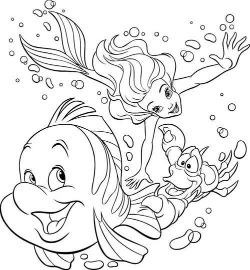 Free Disney Coloring Pages