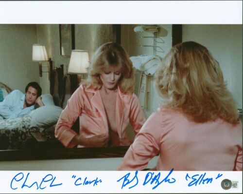 Chevy Chase & Beverly D'Angelo European Vacation Signed 11x14 Photo BAS