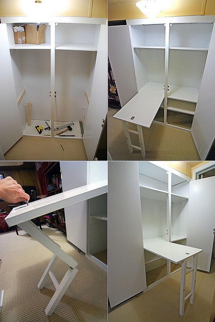 Closet Desks 60 best fold out desks images on pinterest | woodwork, folding Closet Desks 60 best fold out desks images on pinterest | woodwork, folding