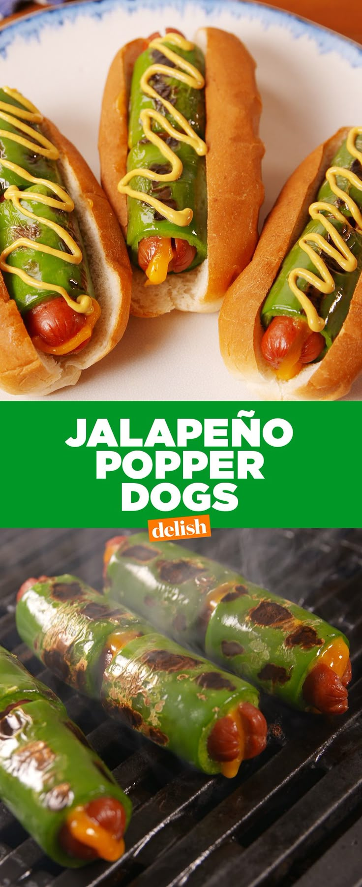 there are hot dogs and jalapeno peppers on the grill